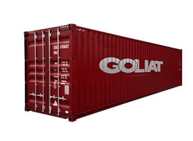 france container maritime Goliat 40 pieds 40 ft high cube