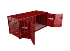 france container open side 20 pieds 20 ft