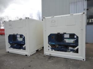 Conteneurs frigorifiques 20 pieds et 40 pieds occasion GOLIAT Containers