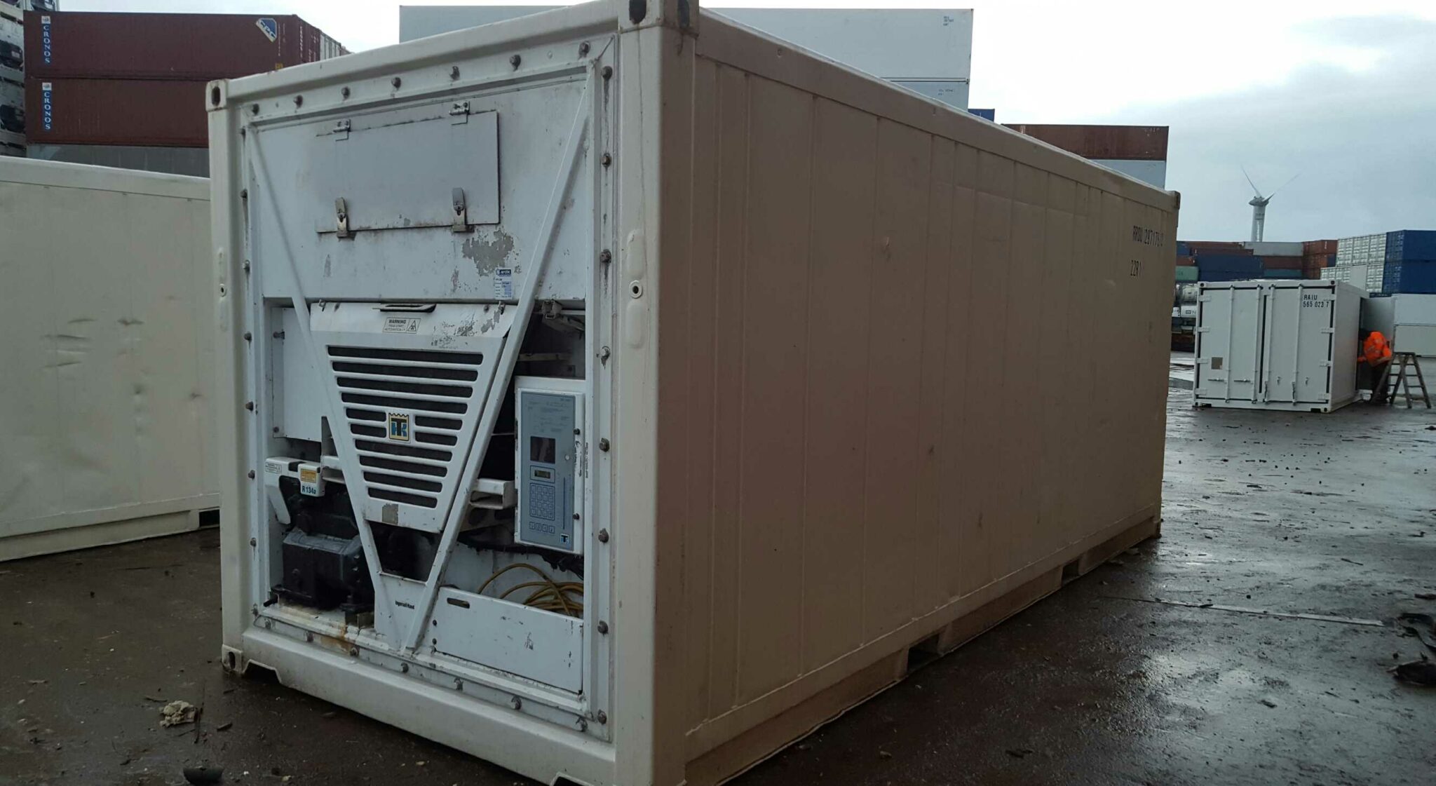 Achat container frigorifique d'occasion 20 pieds - GOLIAT Containers