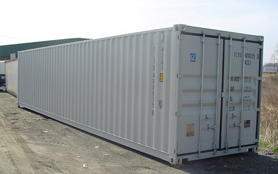 container maritime 40 pieds HC