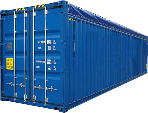 container open top 40 pieds à vendre à petit prix chez GOLIAT Containers