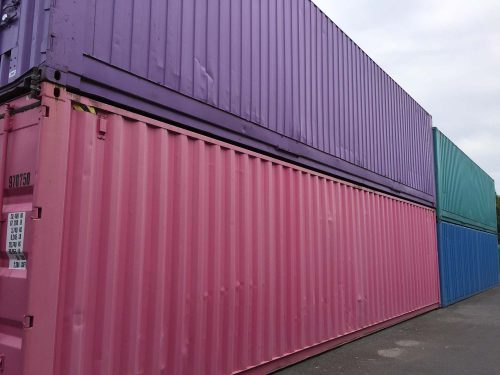 Containers maritimes 20 pieds 40 pieds 40 pieds HC en vente chez GOLIAT Containers
